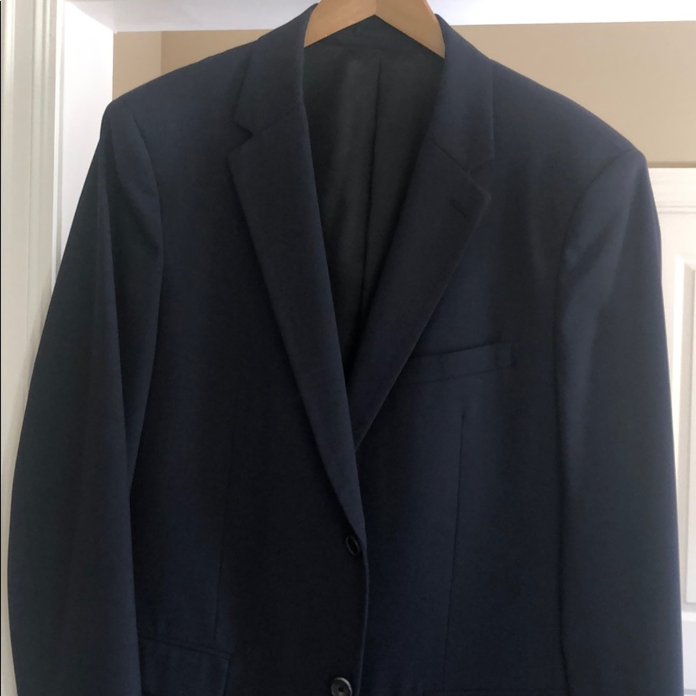 Navy Theory Stretch Blazer
